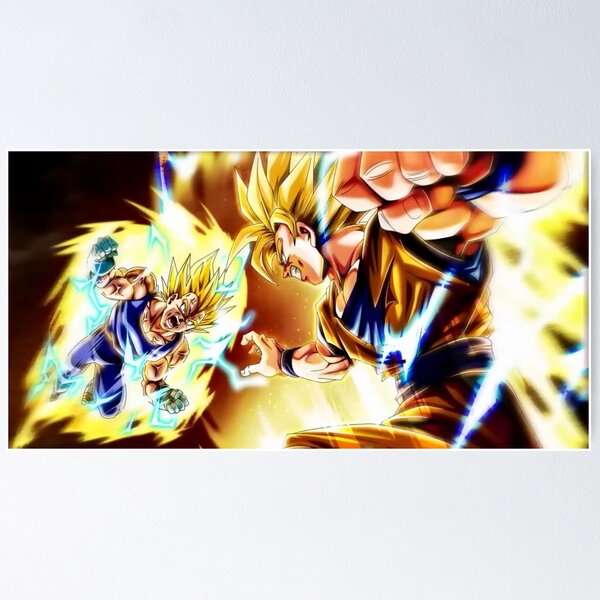 Super Saiyan 3 Goku Poster for Sale by BeeRyeCrafts