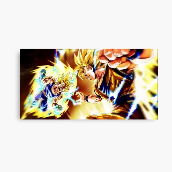 Quadro decorativo Vegeta Saiyajin Blue Dragon Ball