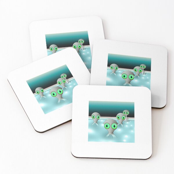Item preview, Aliens in the Pool designed and sold by unbleepable.