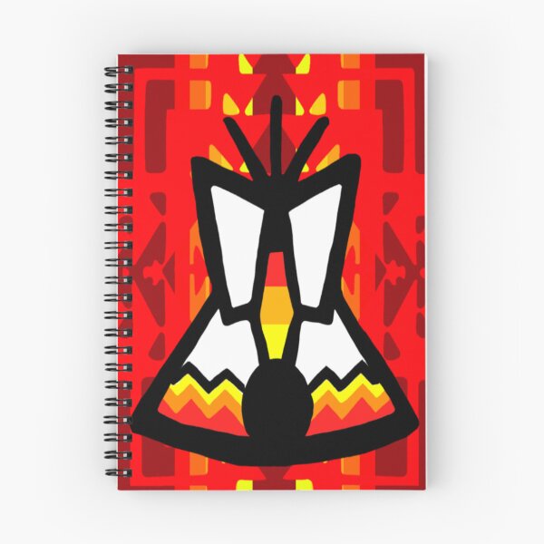 Item preview, Dark Red / Red / Fire Color / Tipi Native Blanket Print designed and sold by JMWCD.