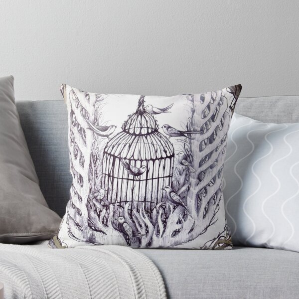 Item preview, bird cage tree of freedom designed and sold by melaniedann.