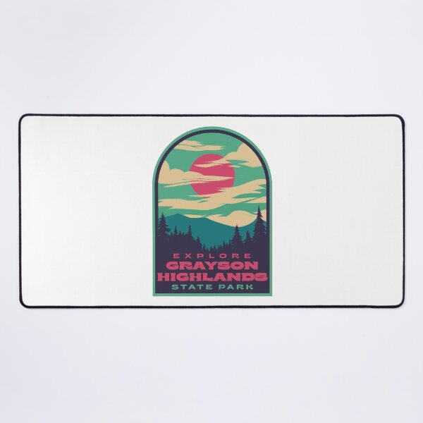 Item preview, Grayson Highlands State Park Retro Sunset designed and sold by HalpinDesign.