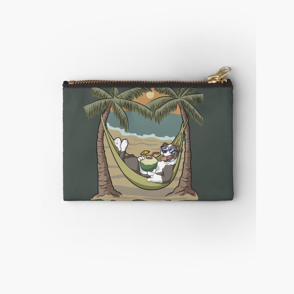 Item preview, Pitbull bulldog staffordshire terrier funny summer palms design designed and sold by Brinax.