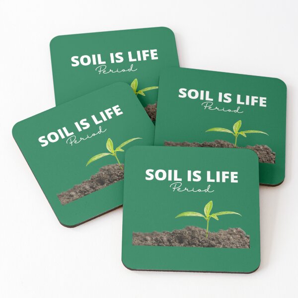 Item preview, Soil is LIFE. Save the Soil! savesoil    designed and sold by StonesCraftSt.