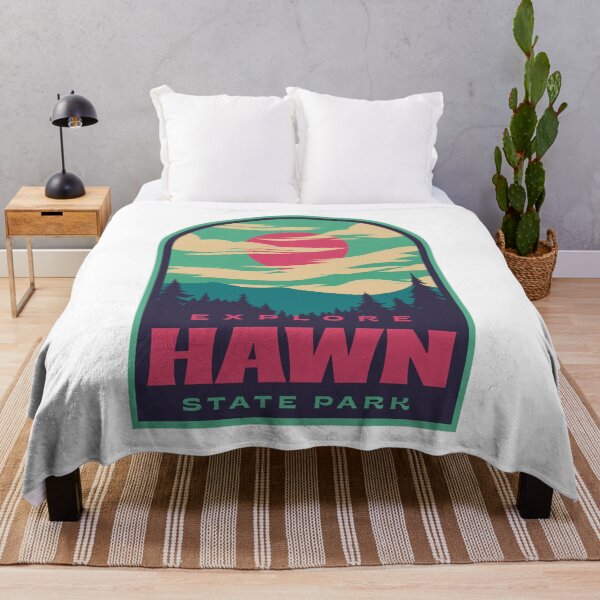 Item preview, Hawn State Park Retro Sunset designed and sold by HalpinDesign.