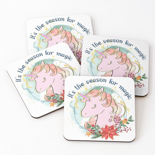 Item preview,  Winter Unicorn- It's The Season For Magic designed and sold by badretop.