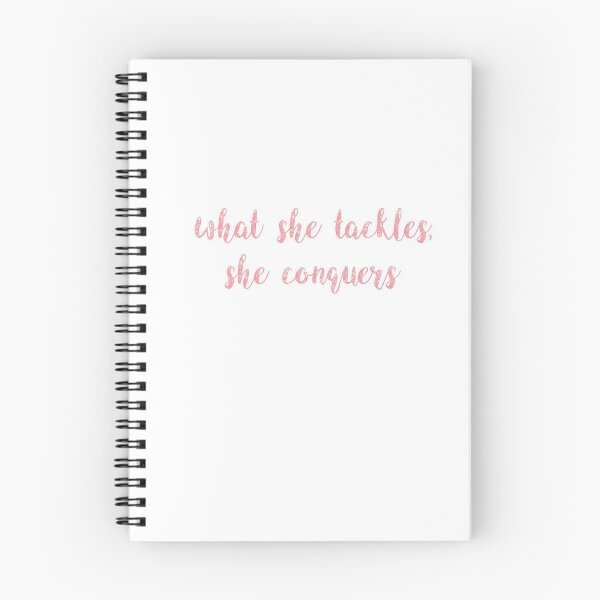 Item preview, What she tackles, she conquers designed and sold by Madison Michele.