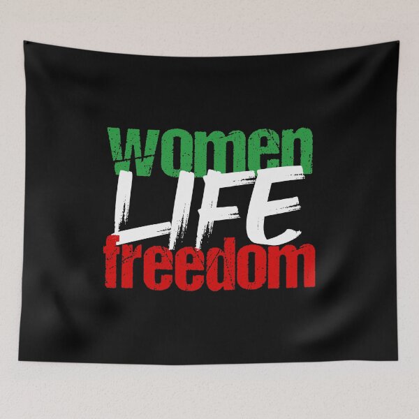 Item preview, Women Life Freedom - Free Iran designed and sold by GodsFlagFandom.