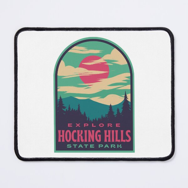 Item preview, Hocking Hills State Park Retro Sunset designed and sold by HalpinDesign.