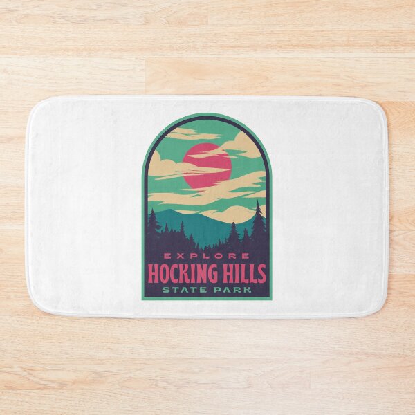 Item preview, Hocking Hills State Park Retro Sunset designed and sold by HalpinDesign.