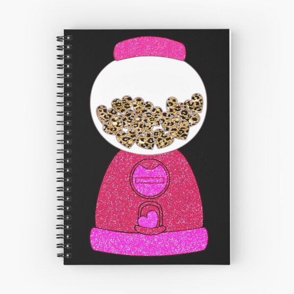 Item preview, Leopard candy hearts, gum ball machine designed and sold by TheBigBlue.