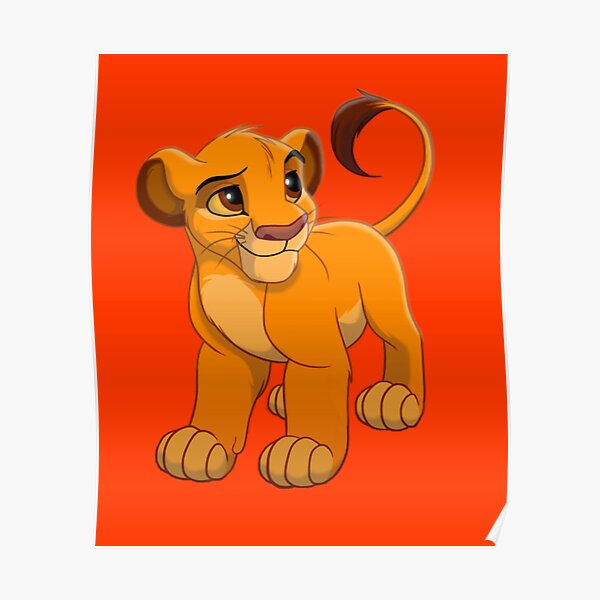 Lion Lionking Simba Posters for Sale | Redbubble