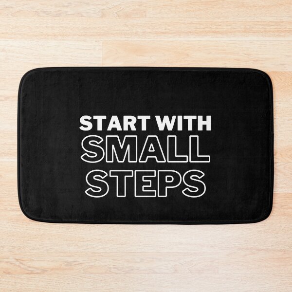 Item preview, Start with small steps | Small business quotes designed and sold by Shambusiness.