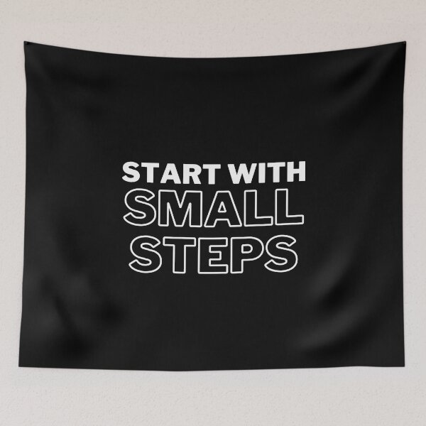 Item preview, Start with small steps | Small business quotes designed and sold by Shambusiness.