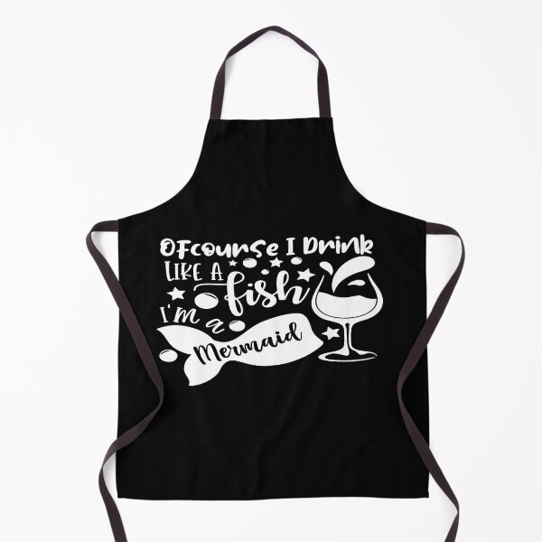 Item preview, Of course I drink like a fish i'm a mermaid designed and sold by phassystore.