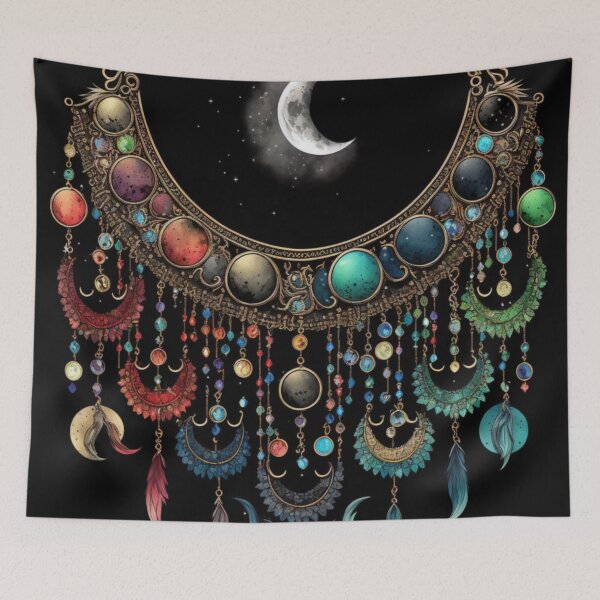 Item preview, Moon Necklace designed and sold by AffirmDSG.