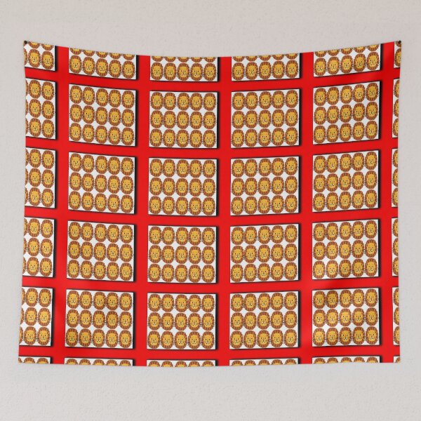 Item preview, Lions Sameless pattern design designed and sold by Naimatshop.