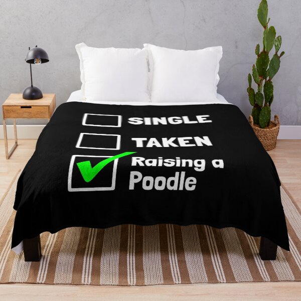 Item preview, Single Taken Raising a Poodle Puppy Dog Gift  designed and sold by Guarddogdrive.