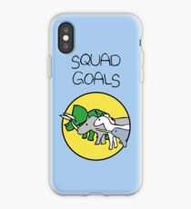 Kader Ziele, gehörnte Krieger Freunde (Einhorn, Triceratops, Narwal, Rhino) iPhone-Hülle & Cover