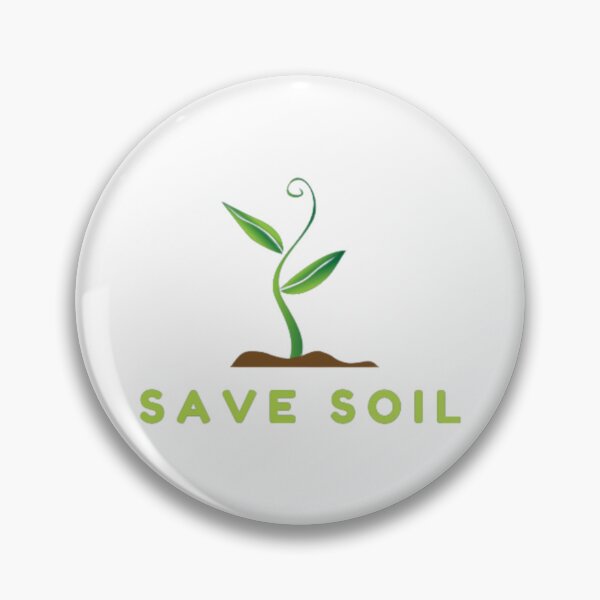 Item preview, Save Soil Logo Active     designed and sold by StonesCraftSt.