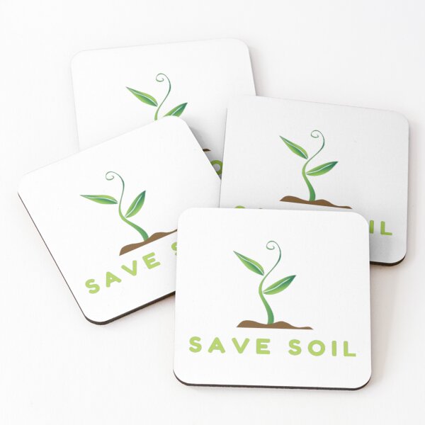 Item preview, Save Soil Logo Active     designed and sold by StonesCraftSt.