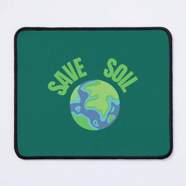 Item preview, Save Soil Logo designed and sold by StonesCraftSt.
