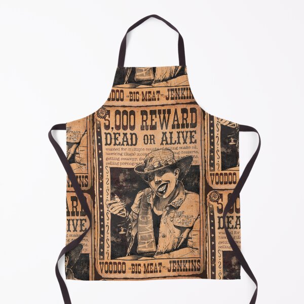 Item preview, Voodoo "Big Meat" Jenkins Wanted Poster designed and sold by z0mbieparade.