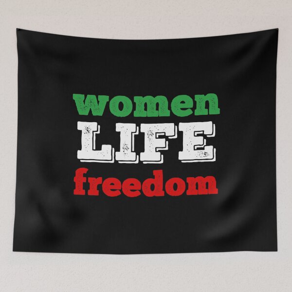 Item preview, Women Life Freedom - Free Iran designed and sold by GodsFlagFandom.