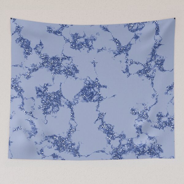 Item preview, Sparkly Onyx Glitter Marble Blue Watercolor Palette 5 designed and sold by Janzay.
