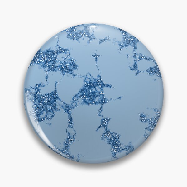 Item preview, Sparkly Onyx Glitter Marble Blue Watercolor Palette 6 designed and sold by Janzay.