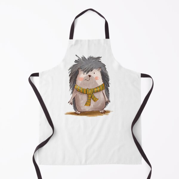 Item preview, Cute hedgehog with scarf designed and sold by hilledesign.