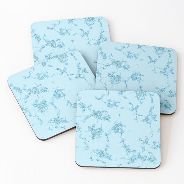 Item preview, Sparkly Onyx Glitter Marble Blue Watercolor Palette 11 designed and sold by Janzay.