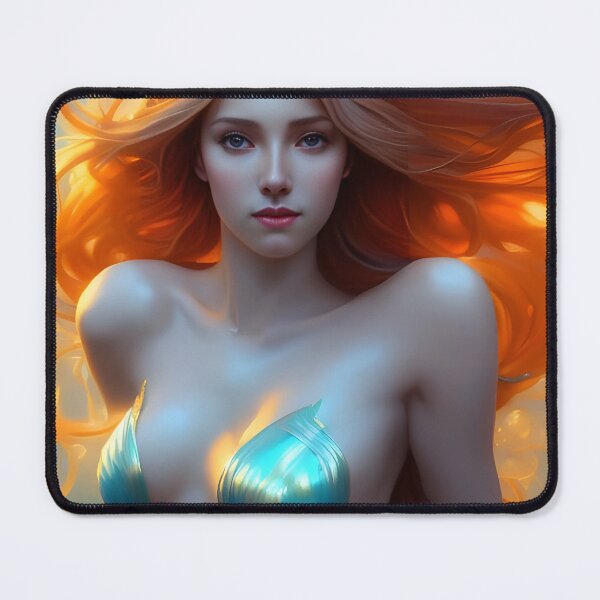 Item preview, redhead mermaid designed and sold by AironRuza.