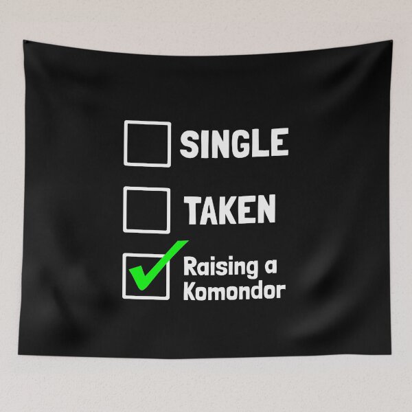 Item preview, Single Taken Raising a Komondor Puppy Dog Gift  designed and sold by Guarddogdrive.
