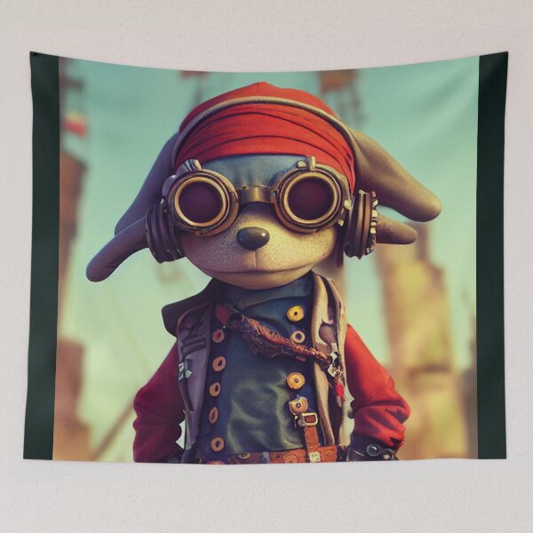 Item preview, Pirate Koolie Futuristic and Cyberpunk Style designed and sold by MimozaStudio.