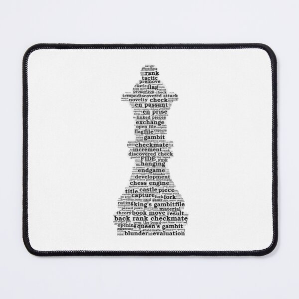 Item preview, Chess Queen Piece (Chess Word Art) designed and sold by shminoa.