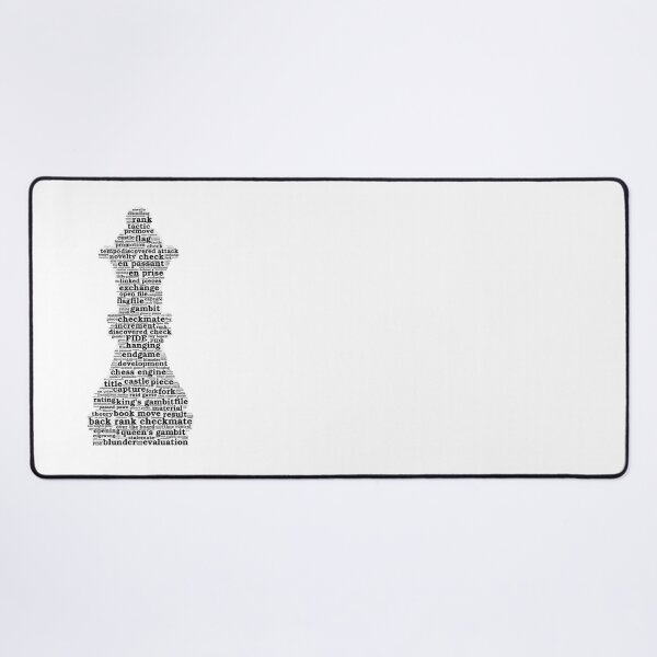 Item preview, Chess Queen Piece (Chess Word Art) designed and sold by shminoa.