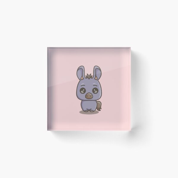 Item preview, Cute Little Donkey designed and sold by HappyDoodlen.