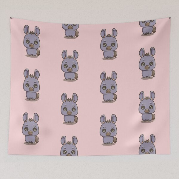 Item preview, Cute Little Donkey designed and sold by HappyDoodlen.