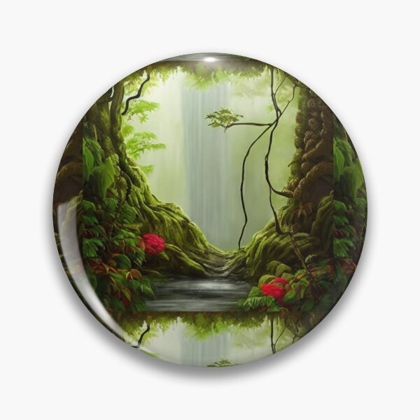 Item preview, Lost Forest Temple 7 - Throw Pillows and Prints.  designed and sold by ScatterHub.
