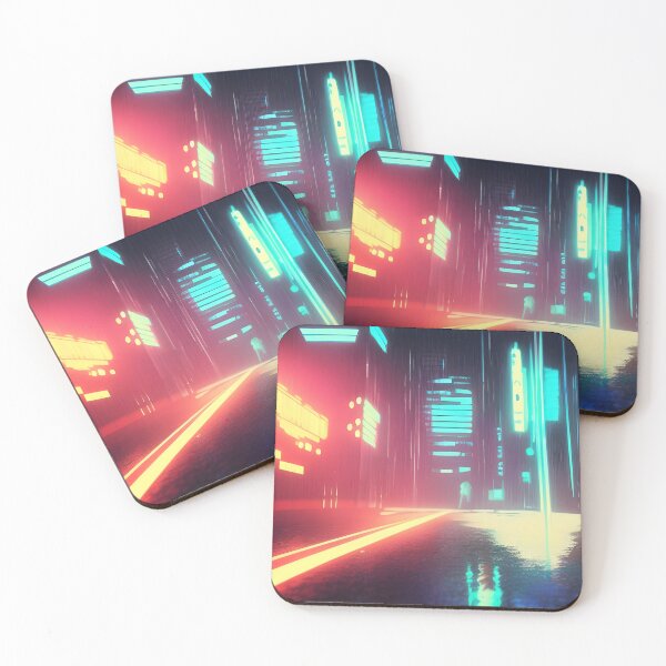 Item preview, Synth City Reflections in the Rain designed and sold by Mr-Saxon.
