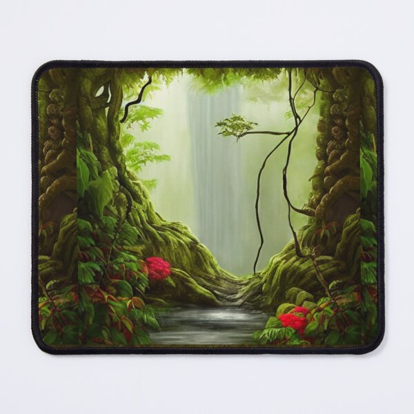 Item preview, Lost Forest Temple 7 - Throw Pillows and Prints. designed and sold by ScatterHub.