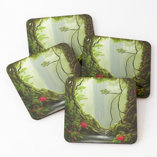 Item preview, Lost Forest Temple 7 - Throw Pillows and Prints.  designed and sold by ScatterHub.