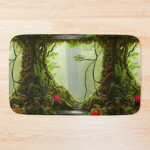 Item preview, Lost Forest Temple 7 - Throw Pillows and Prints.  designed and sold by ScatterHub.