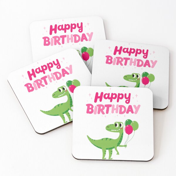 Item preview, Happy Birthday with Dinosaurs designed and sold by Merigold.