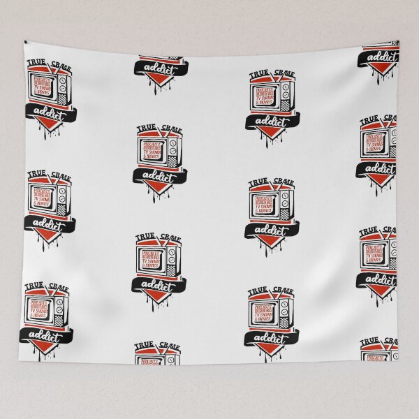 Item preview, True Crime Addict designed and sold by CraftyCoderChic.
