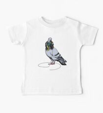 Techno Pigeon Baby Tee