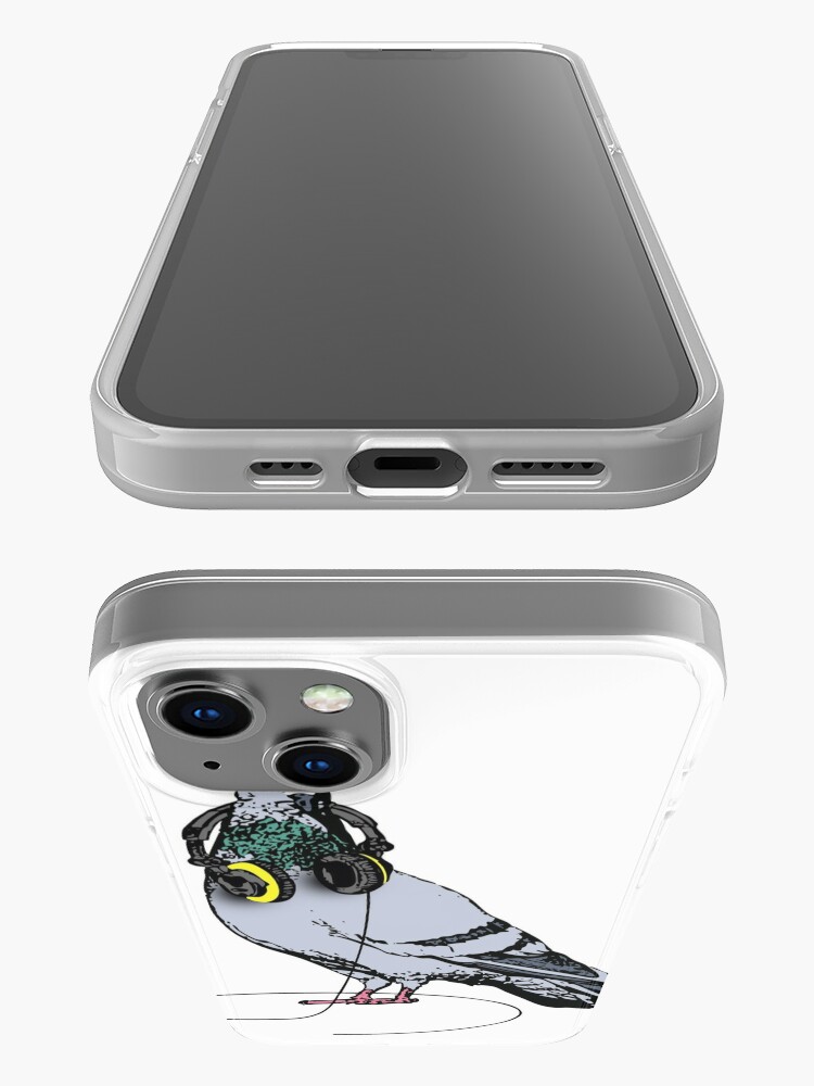 Alternate view of Techno Pigeon iPhone Case