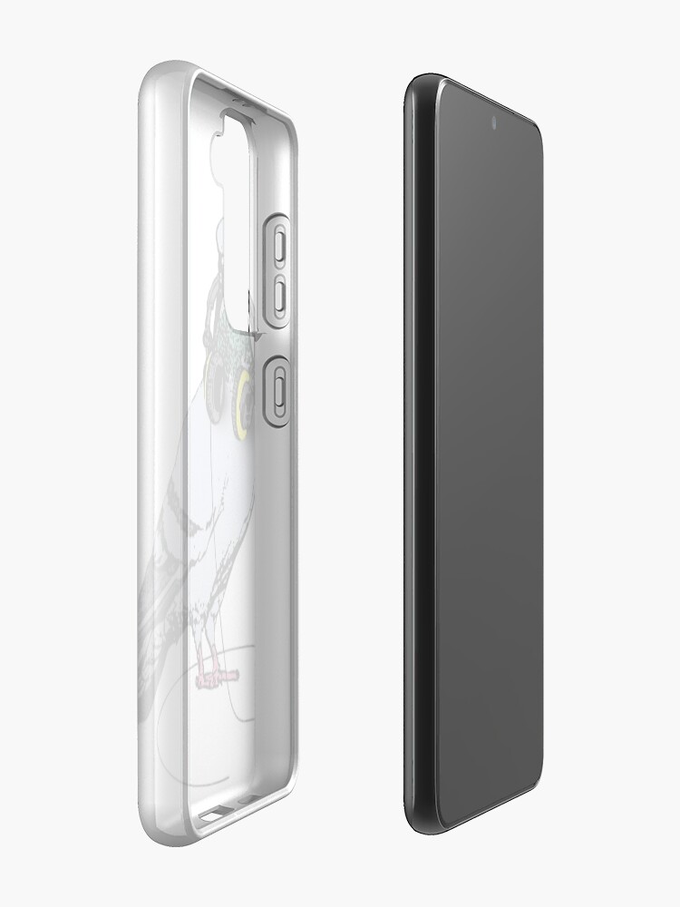 Alternate view of Techno Pigeon Samsung Galaxy Phone Case