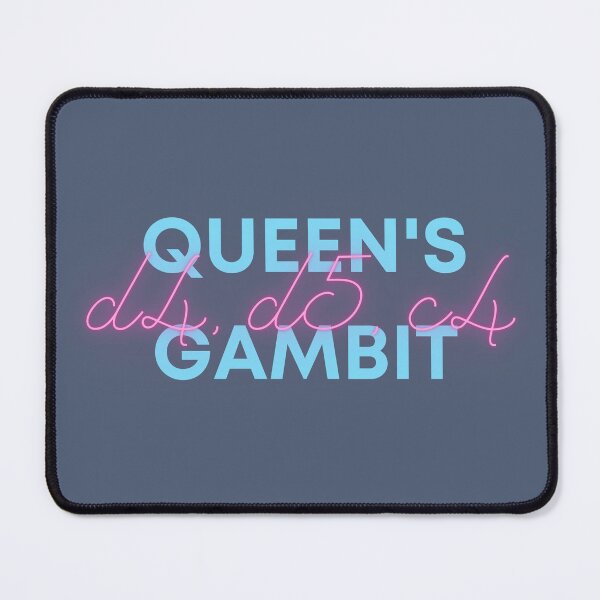 Item preview, Queen's Gambit Move (Chess Word Art) designed and sold by shminoa.